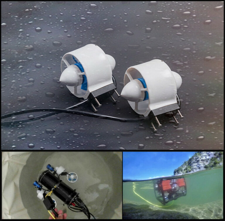 Underwater Brushless DC Motor Thruster ROVMAKER